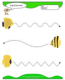 Çizgi Çalışma Sayfaları